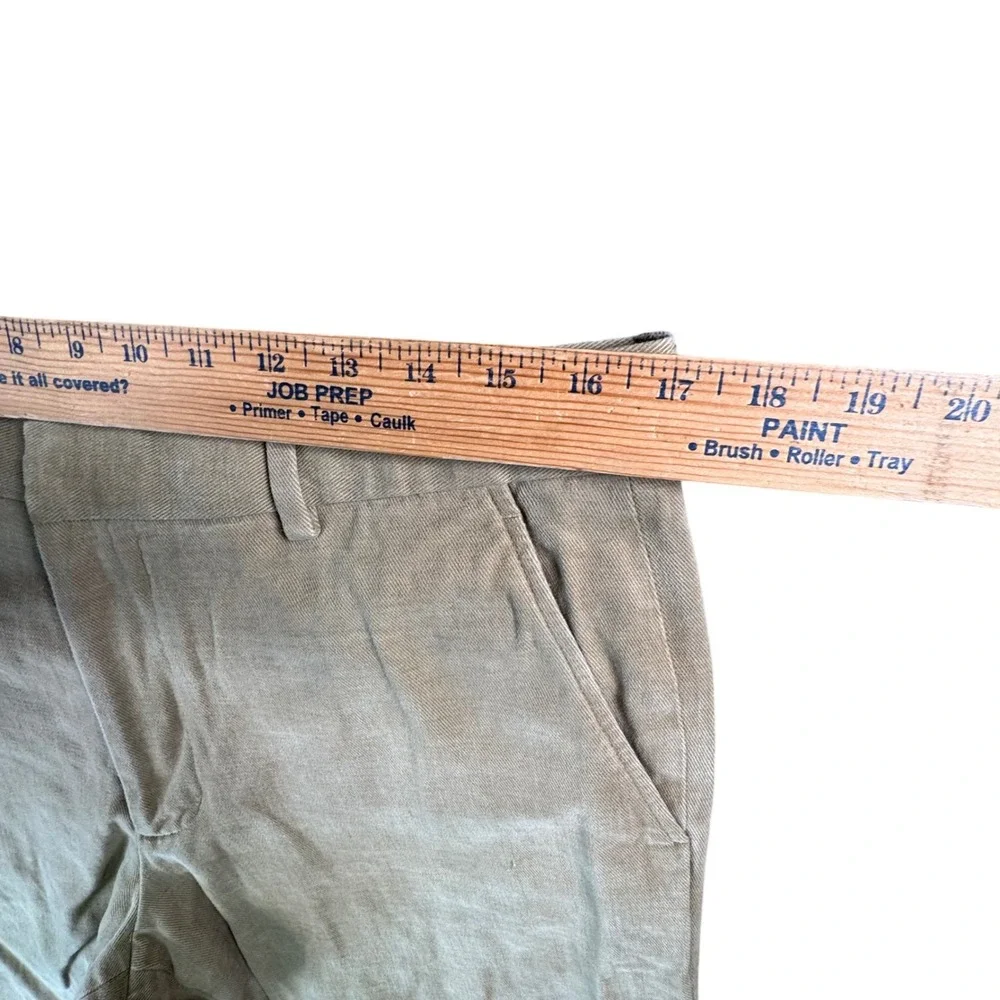 Banana Republic Mens Corduroy Pants 34x33 Khaki Tan Flat Front Classic Fit‎